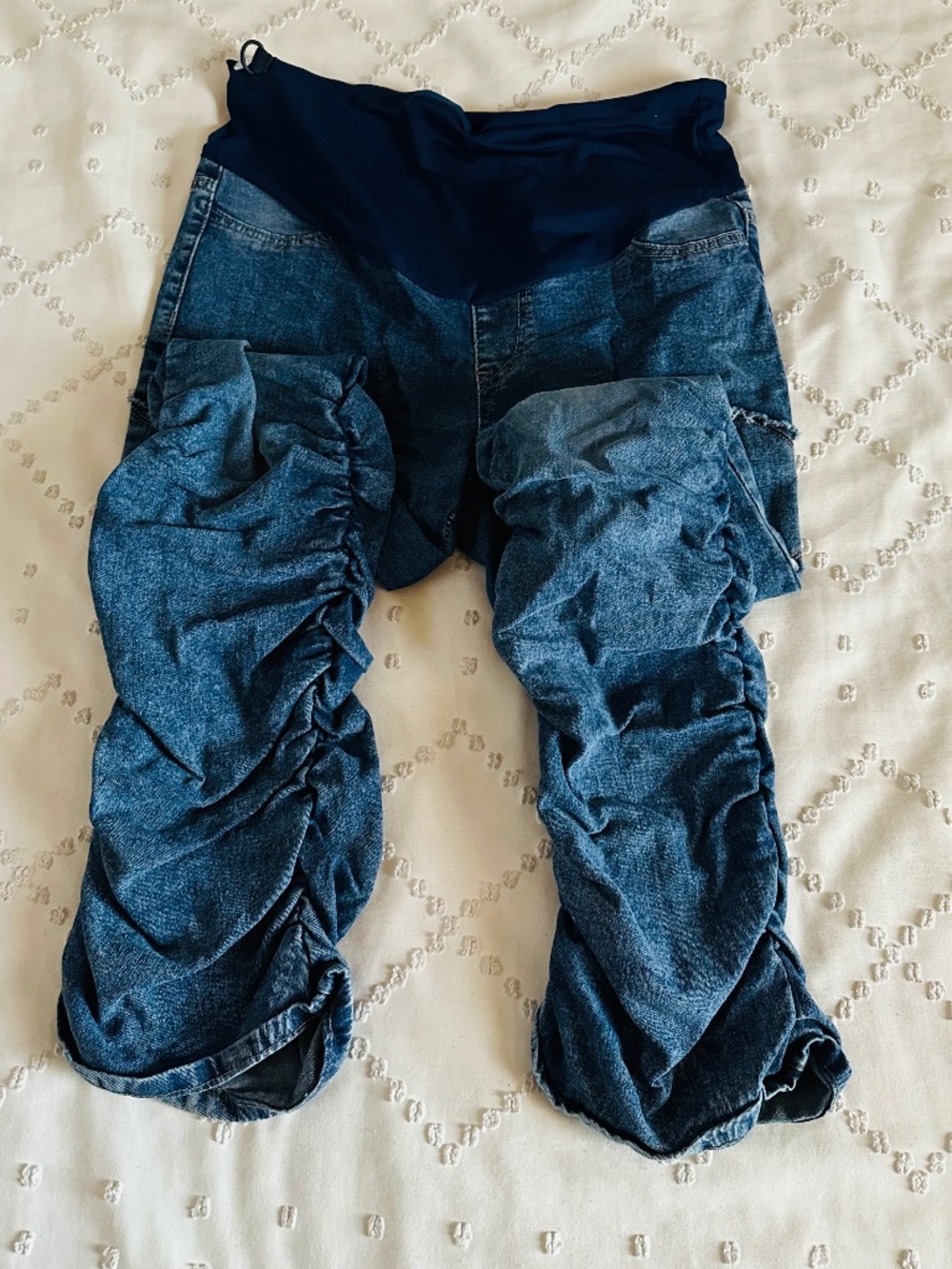 Maternity high waist jeans